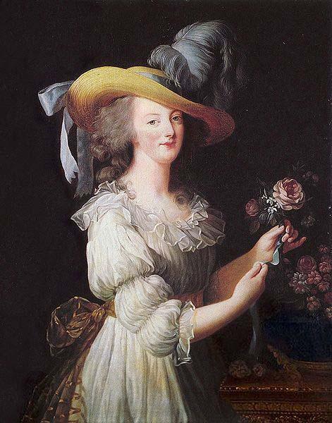 Elisabeth Louise Viegg-Le Brun Portrait of Marie Antoinette, Sweden oil painting art